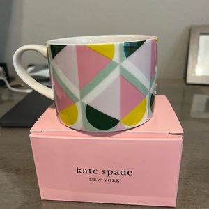 kate spade geo spade mug